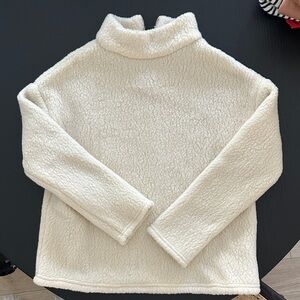Emerson Fry Cream Cowl Neck Sweater
